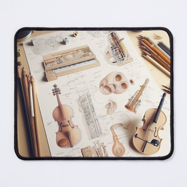 Item preview, luthier musical instrument inventor sketch designed and sold by jsebouvi.