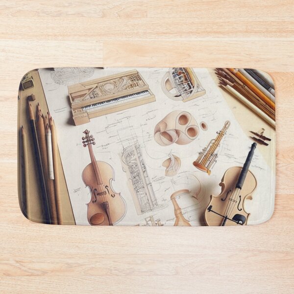 Item preview, luthier musical instrument inventor sketch designed and sold by jsebouvi.