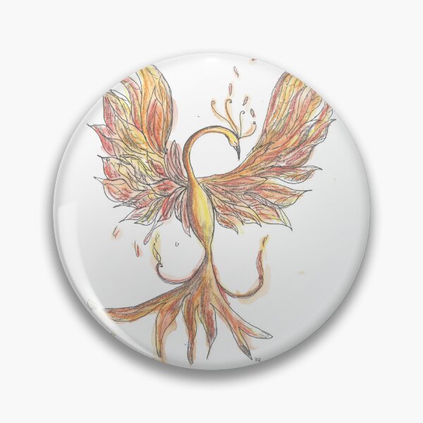 Item preview, Phoenix illustration designed and sold by DebTheZeb.