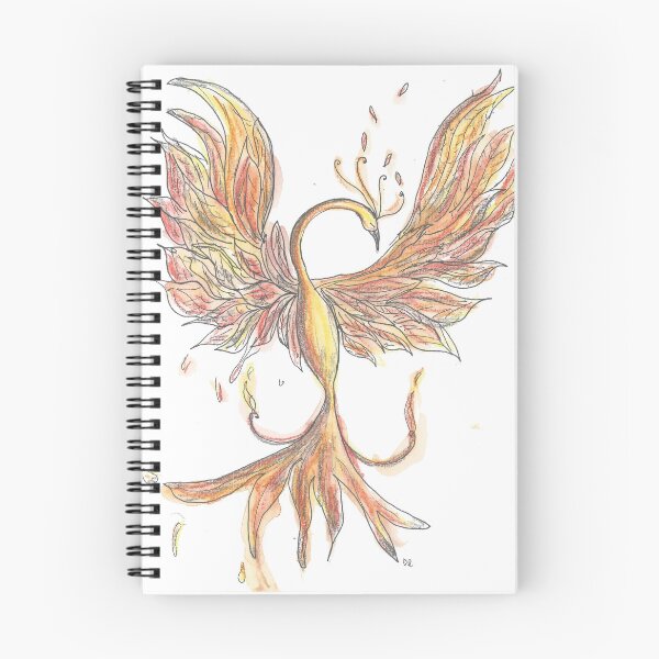 Item preview, Phoenix illustration designed and sold by DebTheZeb.