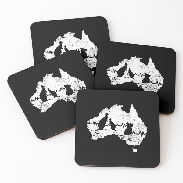 Item preview, Australian Heartbeats are Koalas and Kangaroos designed and sold by Manoroma.