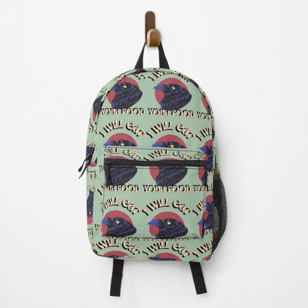 Item preview, I Will Eat Your Food Crow Raven Bird Funny design, Love for birds designed and sold by TatianaLG.
