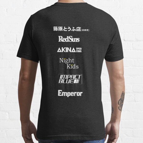 Initial D Team Logos Camiseta esencial