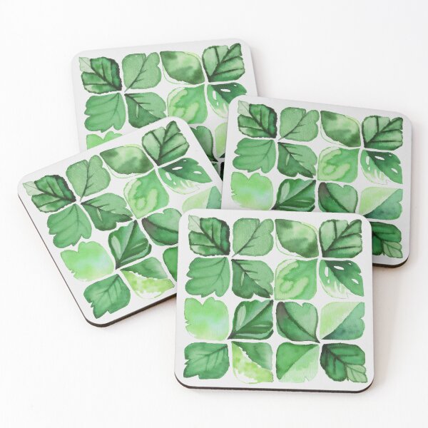 Item preview, Watercolor Leaf Pattern #1 designed and sold by glowglowworm.