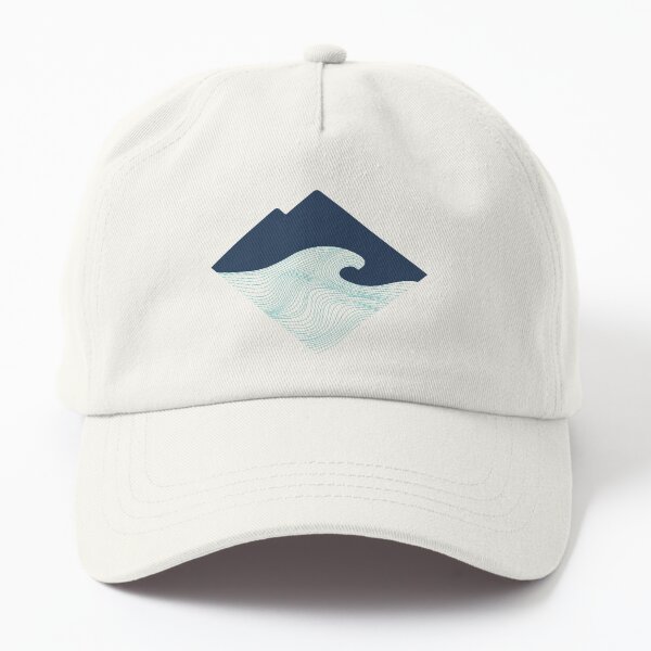 LA Serif Surfboard White - Snapback Hat