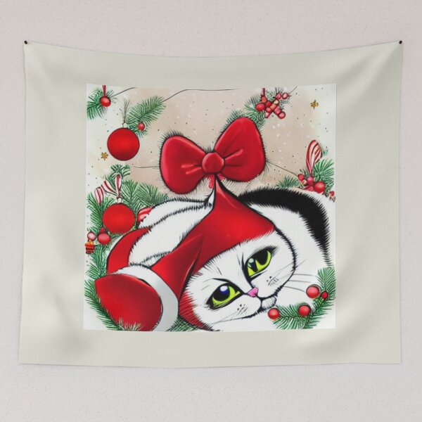 Item preview, Christmas Cat designed and sold by Onur Guner Guray.