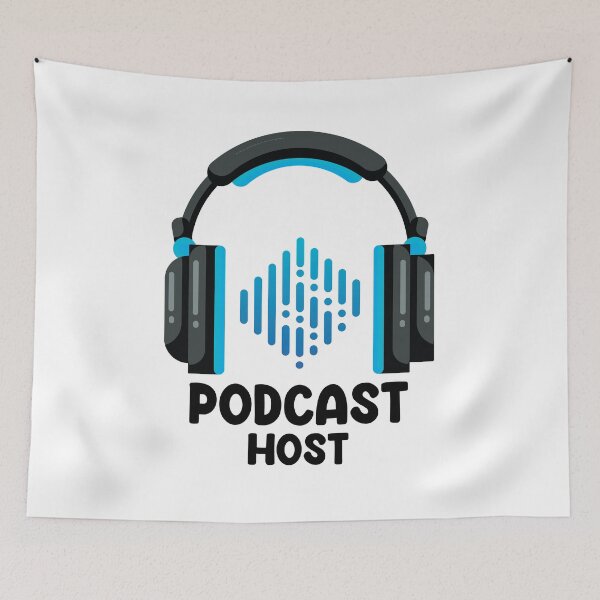 Item preview, Podcast Host designed and sold by VintagePathway.