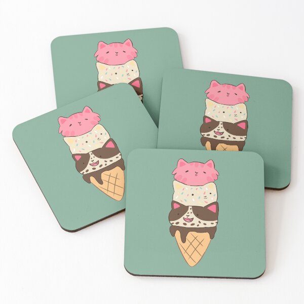 Item preview, Cute Cat Cream Cone  designed and sold by Yarafantasyart.