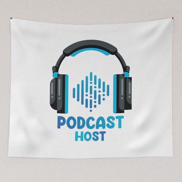 Item preview, Podcast Host designed and sold by VintagePathway.