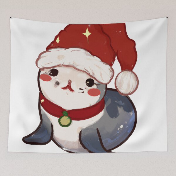 Item preview, Cute Seal Drawing designed and sold by WeHeartAnimals.