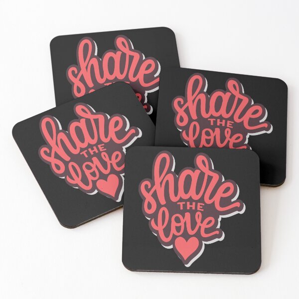Item preview, Share the love designed and sold by pqrstshirts.