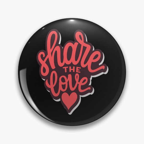 Item preview, Share the love designed and sold by pqrstshirts.