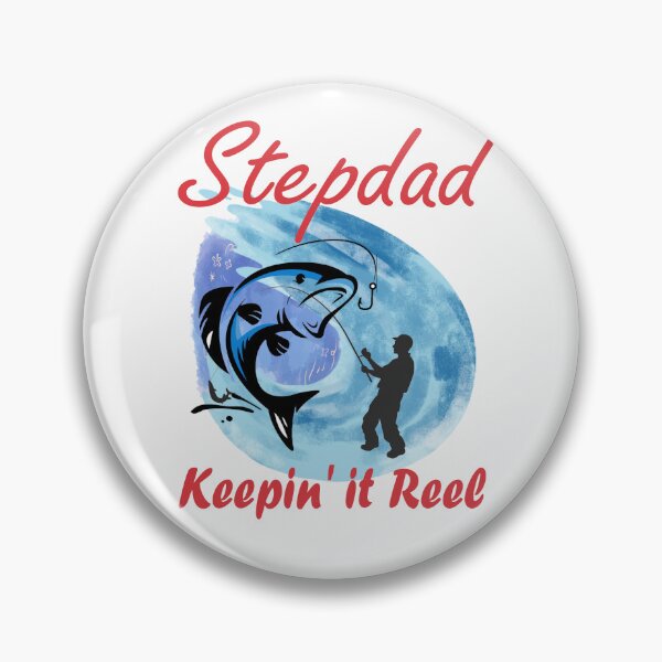 Item preview, Stepdad Keepin' it Reel designed and sold by DivineLiveShop.