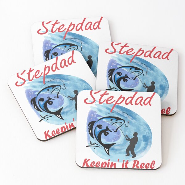 Item preview, Stepdad Keepin' it Reel designed and sold by DivineLiveShop.