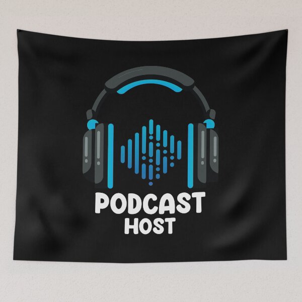 Item preview, Podcast Host designed and sold by VintagePathway.