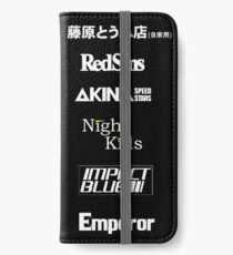 Initial D Team Logos iPhone Wallet/Case/Skin