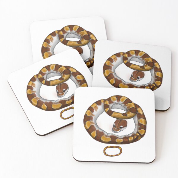 Item preview, Cute Anaconda Drawing designed and sold by WeHeartAnimals.