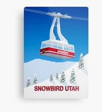 Snowbird Ski Resort Metal Print