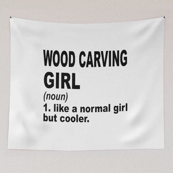 Item preview, Wood carving Girl Like A Normal Girl But Cooler,Wood carving Lovers Gift designed and sold by Dogs Geeky⭐⭐⭐⭐⭐.