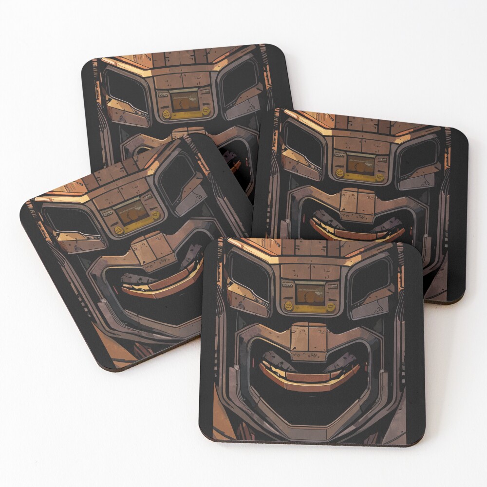 Item preview, Coasters (Set of 4) designed and sold by DistortedBrain.