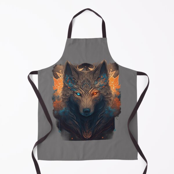 Item preview, Blue and Red Eyes Wolf designed and sold by reneromt.