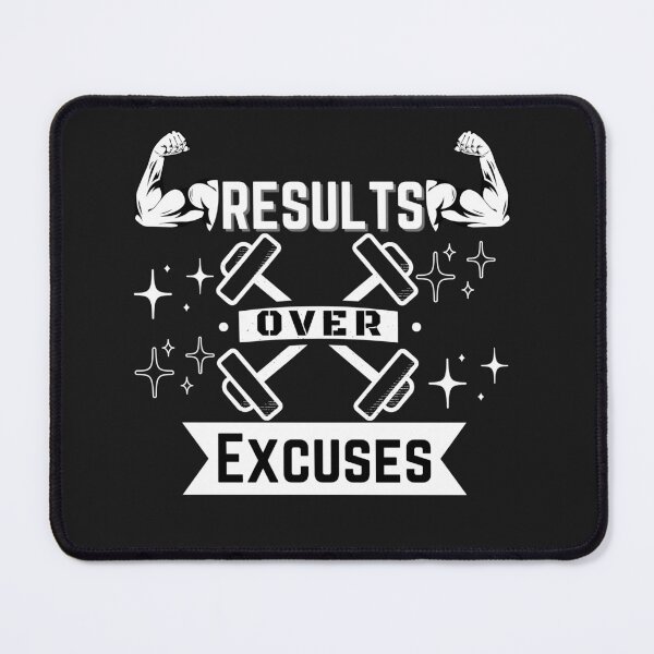 Item preview, Results Over Excuses designed and sold by Rainbow Designs.