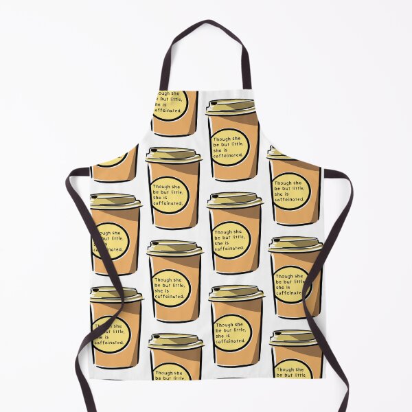 Item preview, Though She Be But Little, She Is Caffeinated (Orange) designed and sold by O1RSH.