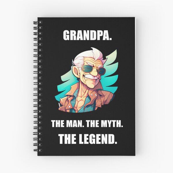 Item preview, Grandpa The Man The Myth The Legend Buff Grandfather designed and sold by CGSGraphics.