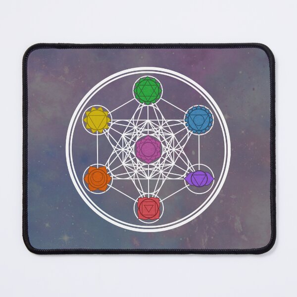 Item preview, Metatron's Cube & Chakras designed and sold by PyroPlumis.
