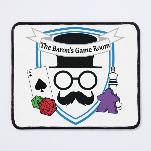 Item preview, The Baron's Game Room Logo! designed and sold by BaronsGames.