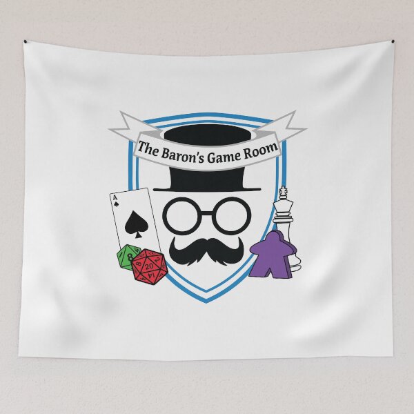 Item preview, The Baron's Game Room Logo! designed and sold by BaronsGames.