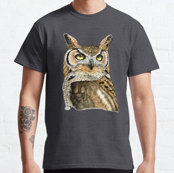 Great Horned Owl Classic T-Shirt