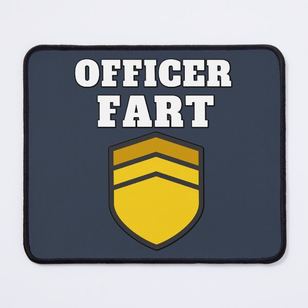 Item preview, Funny gift for an Officer Fart with badge designed and sold by AEROSPACE-IND.