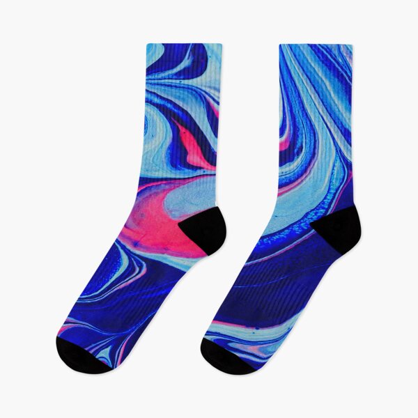 Item preview, Abstract Water Swirls  Blues and Pinks  designed and sold by Athena Milonas.