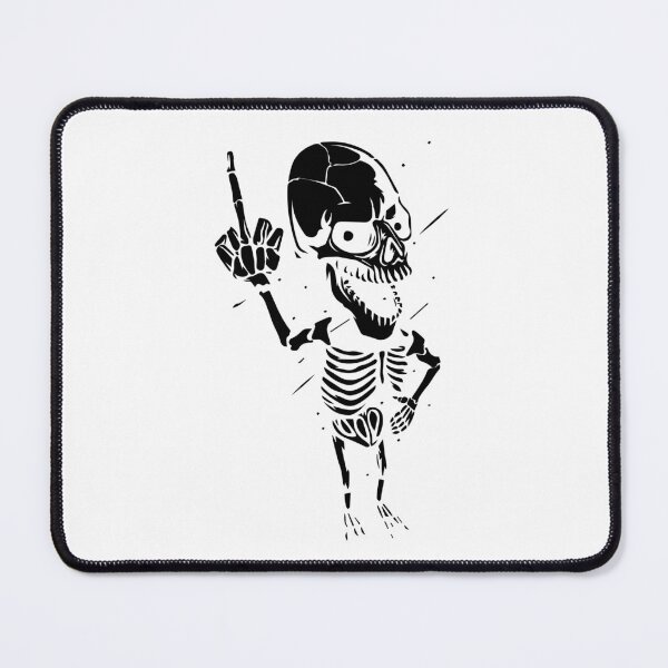 Item preview, skull middle finger designed and sold by Zas9.