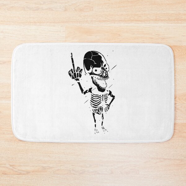 Item preview, skull middle finger designed and sold by Zas9.