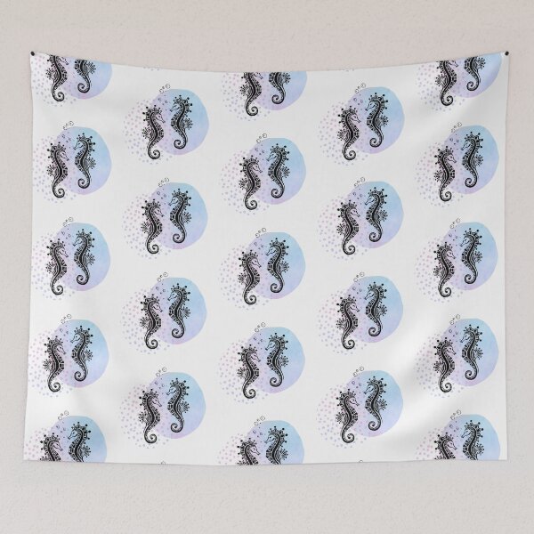 Item preview, Double Seahorses I designed and sold by Rumpelstilskin.