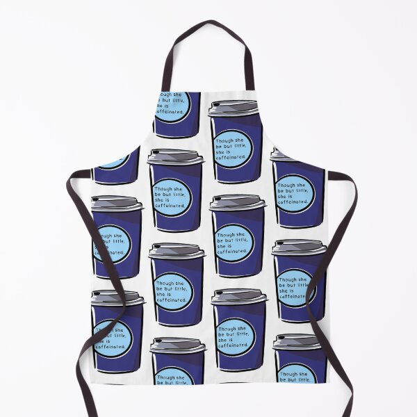 Item preview, Though She Be But Little, She Is Caffeinated (Dark Blue) designed and sold by O1RSH.