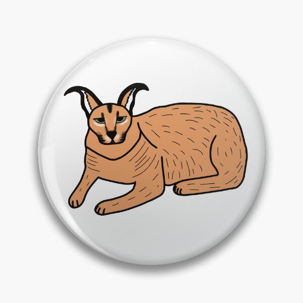 Item preview, Big Floppa Caracal  designed and sold by Softsi.