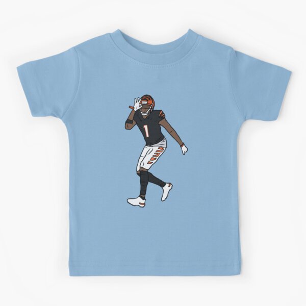 Ja'Marr Chase Celebration' Kids T-Shirt for Sale by RatTrapTees