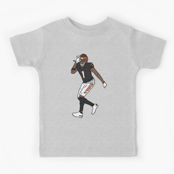 Ja'Marr Chase Back-To Kids T-Shirt for Sale by RatTrapTees