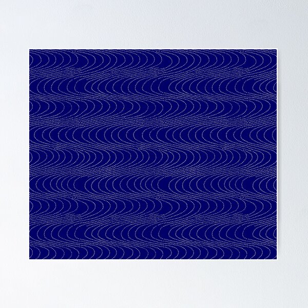 Item preview, Navy Blue Light Wave Design designed and sold by coverinlove.