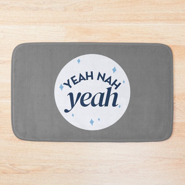 Item preview, Yeah Nah Yeah Circle designed and sold by KGoPrintables.