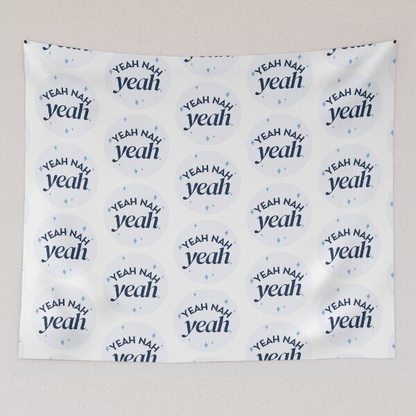 Item preview, Yeah Nah Yeah Circle designed and sold by KGoPrintables.