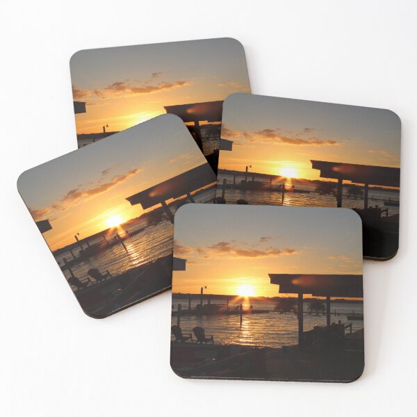 Item preview, White Lake Sunset #4 designed and sold by ChaseBly.