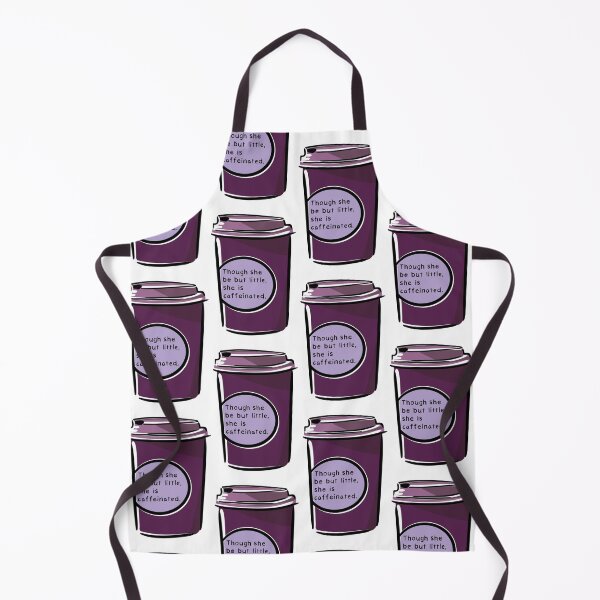 Item preview, Though She Be But Little, She Is Caffeinated (Purple) designed and sold by O1RSH.