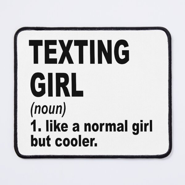 Item preview, Texting Sister,Texting girl like a normal girl but cooler designed and sold by Dogs Geeky⭐⭐⭐⭐⭐.