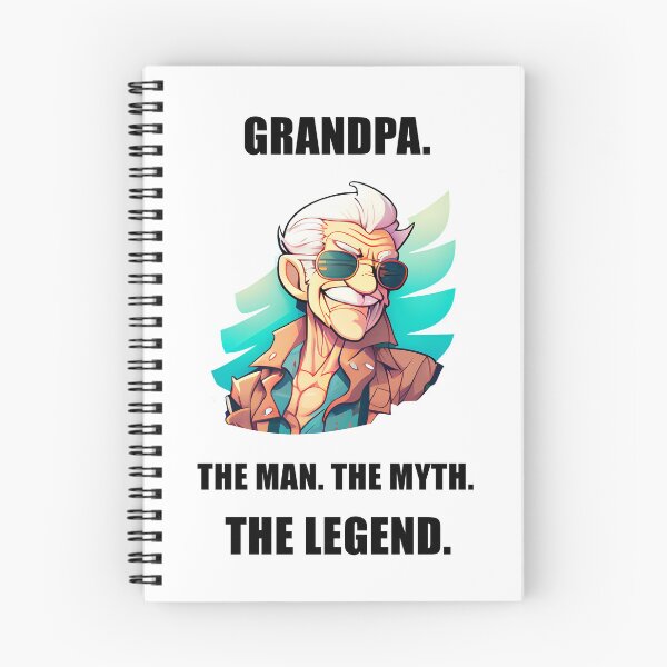 Artikelvorschau, Opa Der Mann Der Mythos Die Legende Buff Großvater entworfen und verkauft von CGSGraphics.