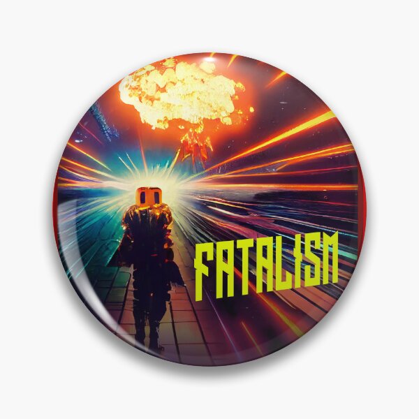 Item preview, Fatalism | 80s Sci-fi and Videogames Inspired Art Covers designed and sold by PlaTolstoy.