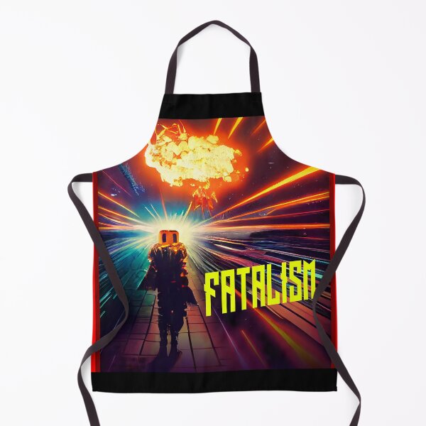 Item preview, Fatalism | 80s Sci-fi and Videogames Inspired Art Covers designed and sold by PlaTolstoy.